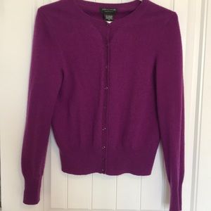Cashmere cardigan sweater Medium
